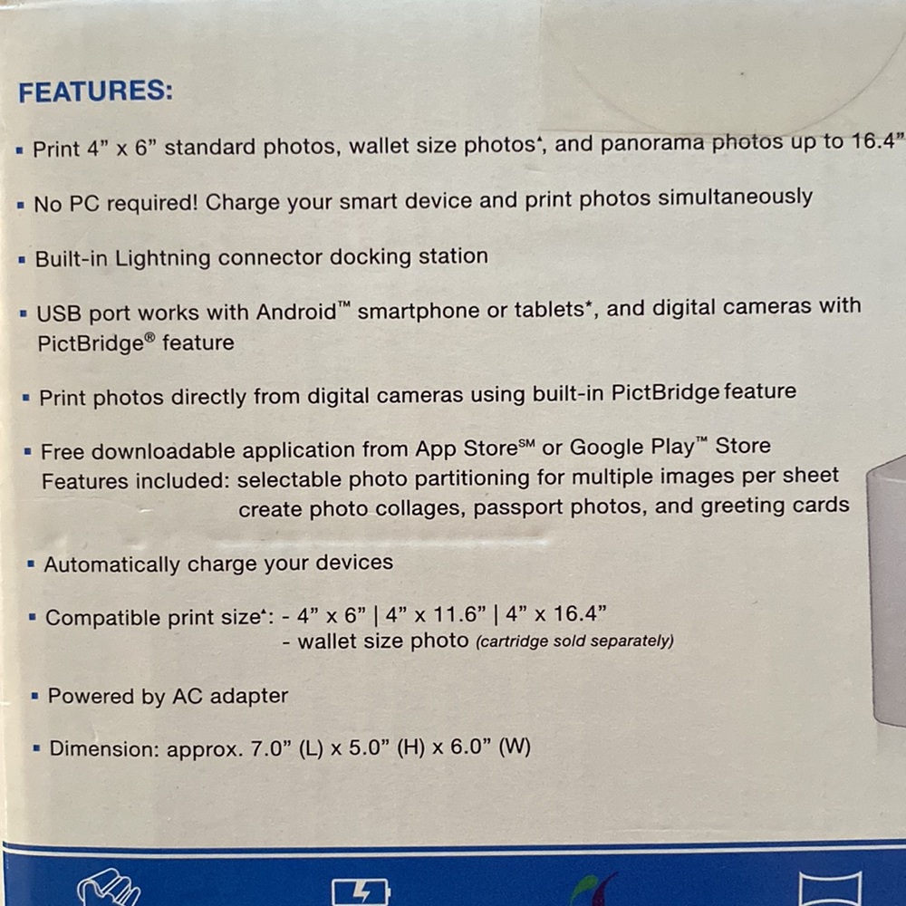 VuPoint Photo Cube Compact Photo Printer - Picture 8 of 11